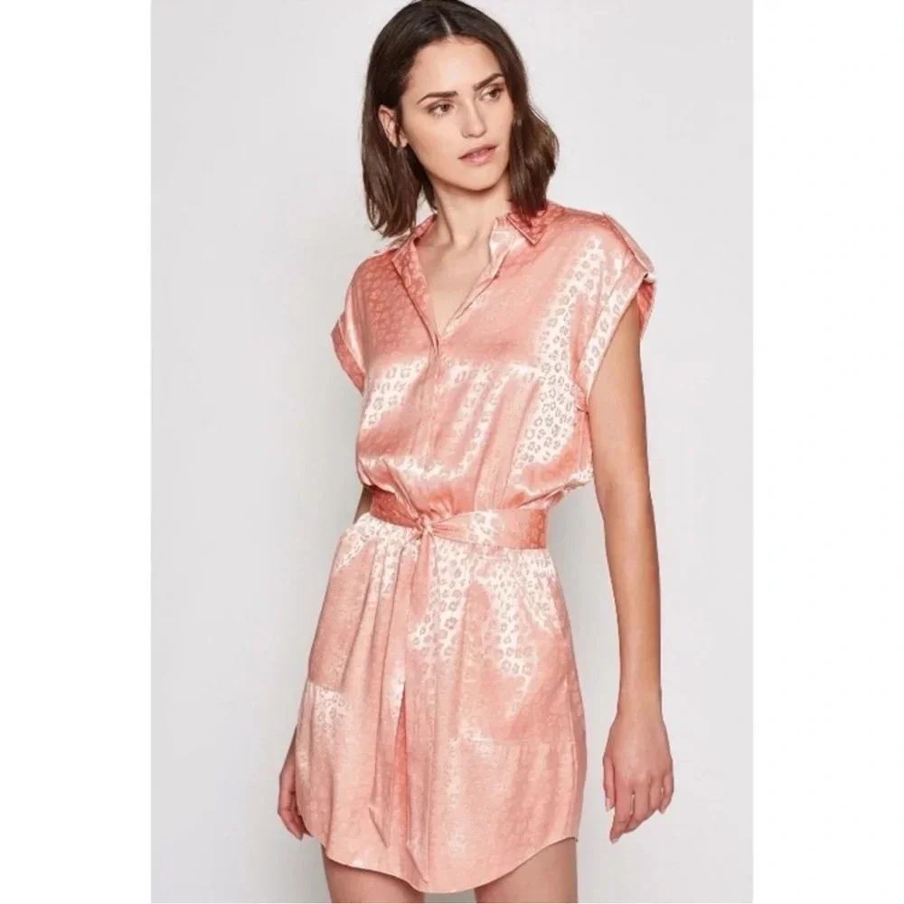Joie Pink Mini Dress - Picture 11 of 12